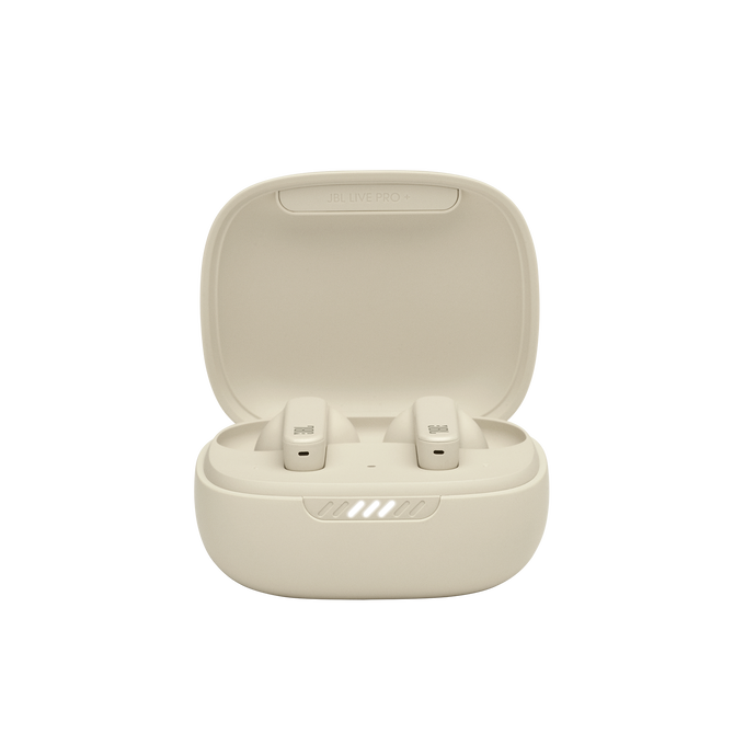 JBL Live Pro+ TWS - Beige - True wireless Noise Cancelling earbuds - Detailshot 1 image number null